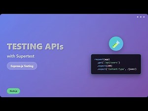 API Testing with Supertest: A Beginner's Guide