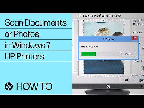 How to Scan a Document or Photo from Your HP Printer to PC in Windows 7 | HP Printers | HP Support