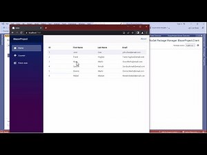 ASP.NET Core Blazor DataGrid Component - 5 - Using Syncfusion DataGrid in ASP.NET Core Blazor.