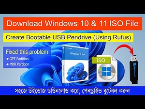 How to Download Windows 11 & Create a Bootable USB Pendrive Using Rufus (Step by Step)