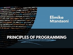Introduction to Principles of Programming