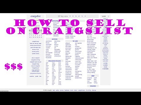 How to Sell on Craigslist | Full Walkthrough Step by Step