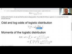 Logistic distribution
