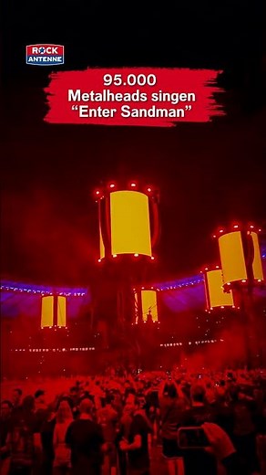 95.000 Metalheads singen "Enter Sandman"