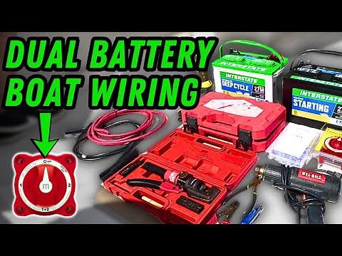 The EASIEST Dual Battery Switch Install | Boat Wiring For Beginners