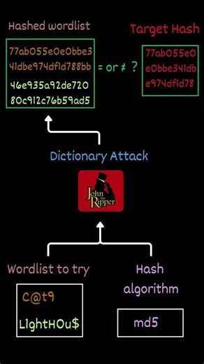 How John the Ripper cracks passwords