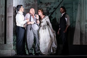 Production photo of Don Giovanni, The Royal Opera ©Marc Brenner, 2022