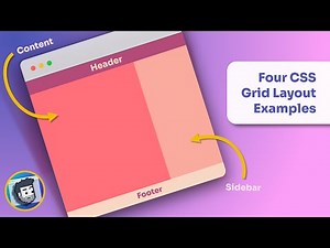 Four CSS Grid Layout Examples