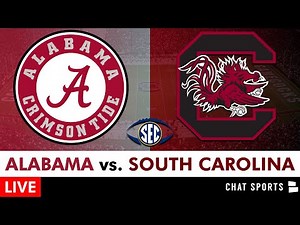 Alabama vs. South Carolina Live Streaming Scoreboard, Play-By-Play, Highlights | Week 9 SEC On ABC