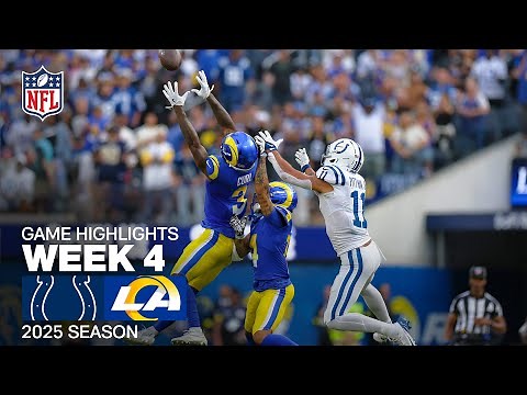 Indianapolis Colts vs. Los Angeles Rams Game Highlights | NFL 2025 Season Week 4