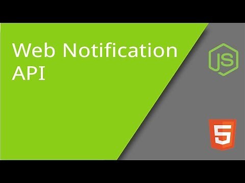 Web Notifications API