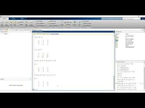 How to Creating Matrices in MATLAB | MATLAB Tutorial 3