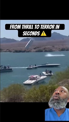 Speed Boat Flips at Full Speed! Caught on Camera