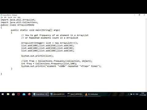 Java ArrayList find frequency of an element