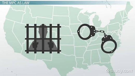 Model Penal Code | Definition, Purpose & Examples