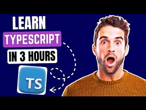 Learn TypeScript in 3 Hours | TypeScript Full Tutorial