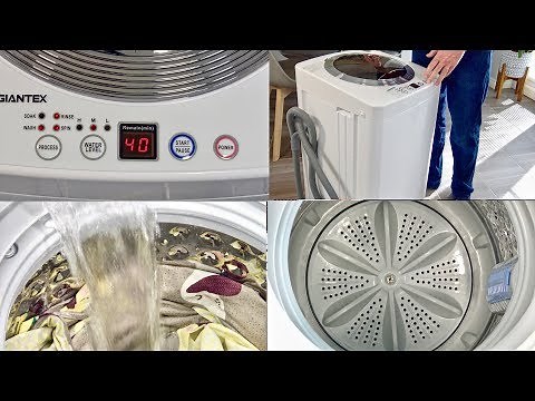 Giantex Costway Portable Automatic Washing Machine Review
