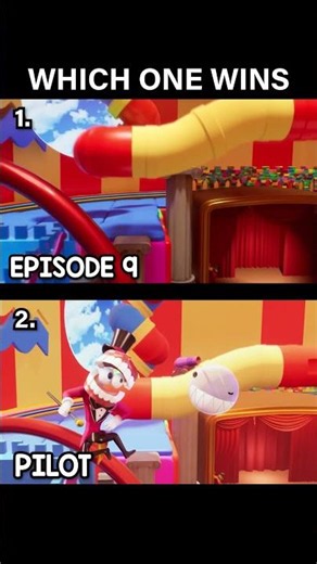 WHICH ONE WINS | TADC Intro Pilot vs finale Ep.9 #tadc #shorts