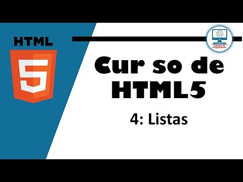 HTML5 Course - 4: Lists