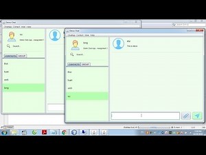 Chat Application using Java Sockets (with GUI) + Source Code [HD]