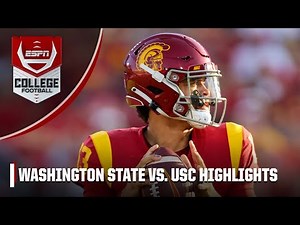 Washington State Cougars vs. USC Trojans | Full Game Highlights