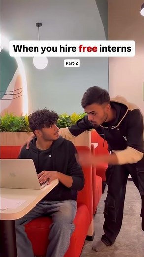 When You Hire a Free Intern Part 2 #sheryianscodingschool #shorts #intern