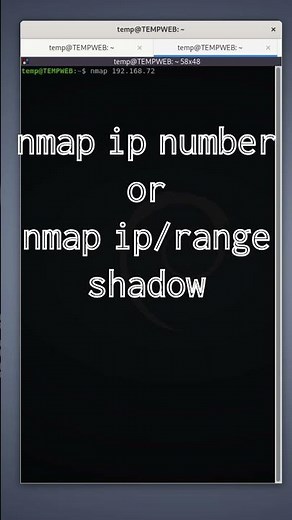 How to use nmap the quick and easy way #beginner #tutorial #cybersecurity #networkscanning #sysadmin