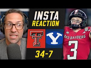 Texas Tech CRUSHES BYU to Win Big 12, 34-7 | Texas Tech vs BYU Reactions | The Solid Verbal Clip