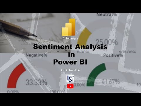 Sentiment Analysis in Power BI Using AI Insights - Just in few clicks | Text Analytics in Power BI