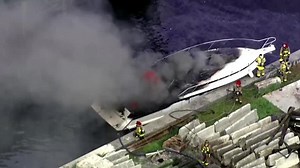 Boat explodes in Fort Lauderdale, FL
