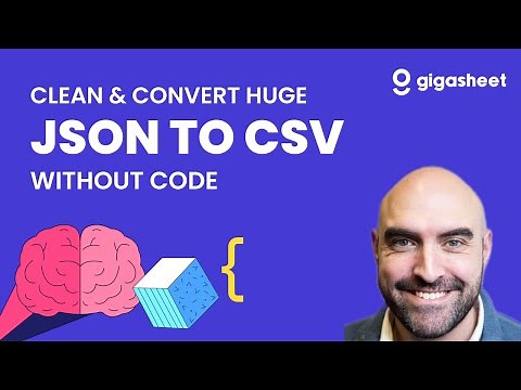 Convert JSON To CSV Without Code