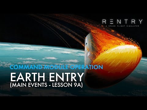 Apollo Command Module - Earth Entry (Lesson 9 A - Main Events)