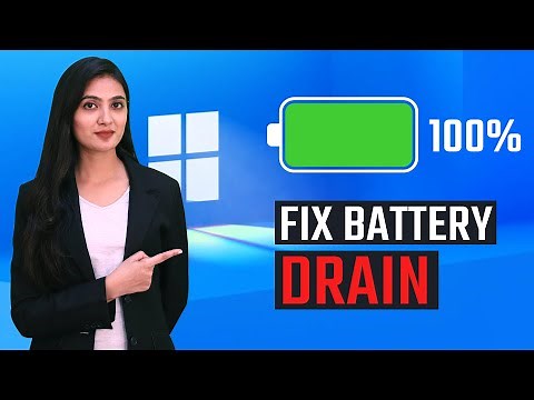 Fix Battery Draining Issue on Windows 11 | Improve Windows 11 Battery Life [ Save Battery ]