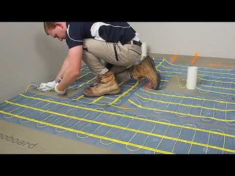 How to Install Thermonet Underfloor Heating Mat System