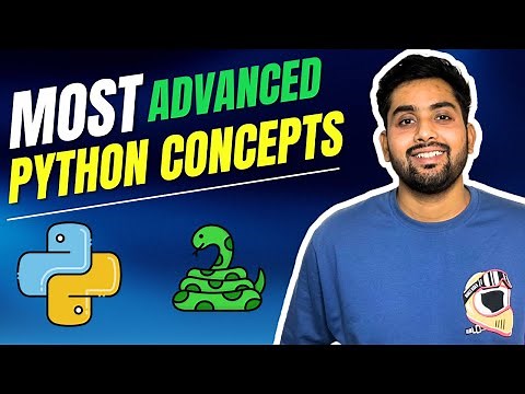 PYTHON Developers Need To Know These 7 ADVANCE Concepts