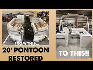Restoring a Pontoon Boat - 2004 20' Tahoe