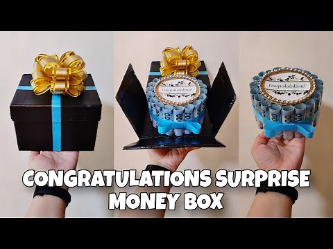 DIY EXPLOSION MONEY BOX