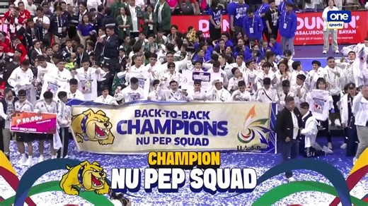 9⃣ TIMES THE CHARM 🏆 The NU Pep Squad takes home their ninth championship, conquering the UAAP Season 88 Cheerdance Competition with an impressive 695 points! #Nineja #UAAPSeason88 #LegendsStartHere #StrengthInMotionHopeInAction | One Sports