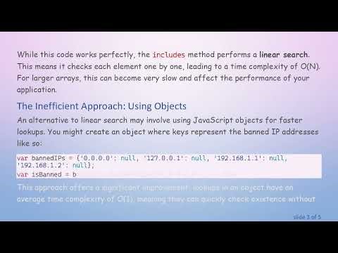 How to Efficiently Check Element Existence in Arrays without Linear Search