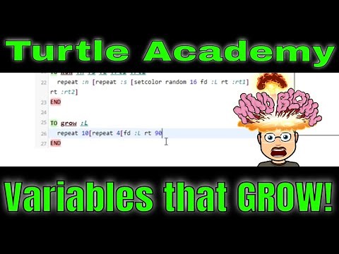 Creating Code that Grows! Programming in Logo with Turtle Academy
