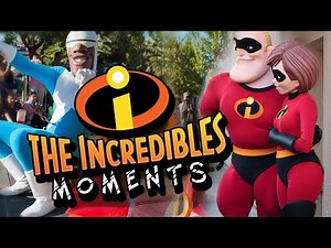 The BEST INCREDIBLES moments/dances at Disneyland/Disney World!