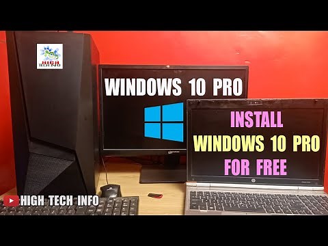 DOWNLOAD & INSTALL WINDOWS 10 PRO