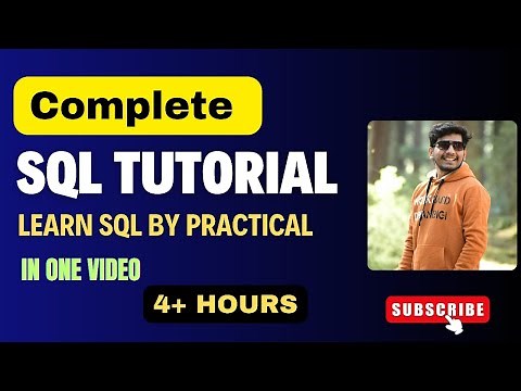 Complete SQL Course 🔥| Learn SQL from Beginner to Expert Step-by-Step 🚀"