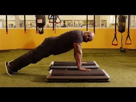 What Does a Deep Push-Up Do for the Back Muscles? : Exercise Techniques