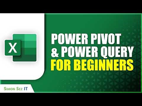 Power Pivot Tutorial & Power Query in Excel - 1-Hour Class