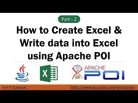 How to Create Excel File using Apache POI | Selenium WebDriver |