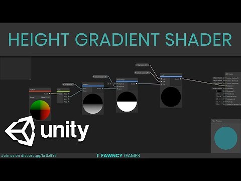 Height Gradient Shader - Unity Shader Graph Tutorial
