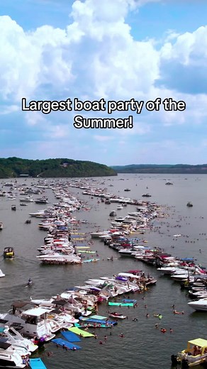 Largest Boat Party of the Summer at Lake of the Ozarks