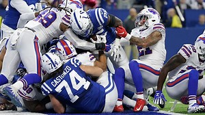 Colts line-up quickly for two-point conversion