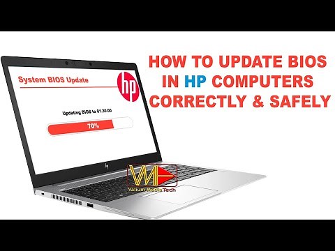How to Update Bios in HP Laptop or Desktop PCs Correctly & Safely